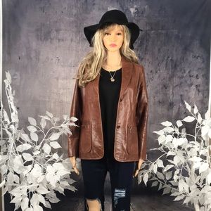 Gap Genuine Leather Jacket